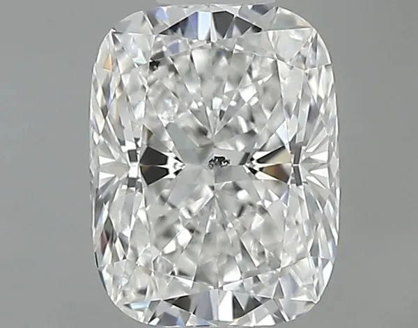 0.61ct CUSHION F SI1 Natural diamond
