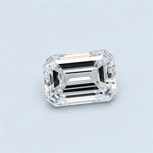 0.43ct EMERALD E VVS1 Natural diamond