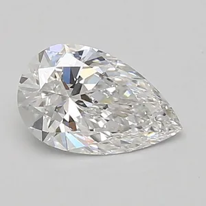 0.87ct PEAR D VVS2 Lab diamond