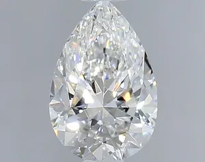 0.43ct PEAR F IF Natural diamond