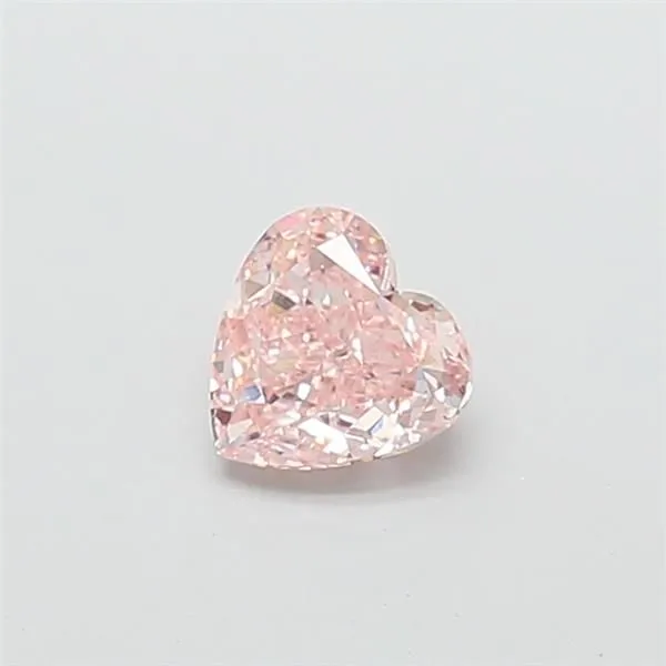 1.03ct HEART Fancy Intense Pink VVS2 Coloured Lab diamond