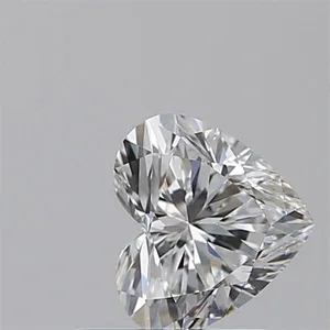 0.91ct HEART D VS1 Natural diamond