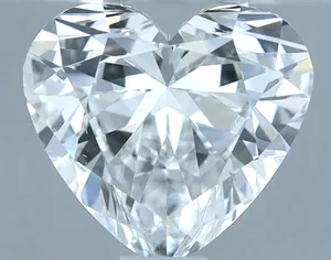 0.7ct HEART E VS2 Natural diamond