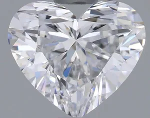 0.87ct HEART D VVS2 Lab diamond