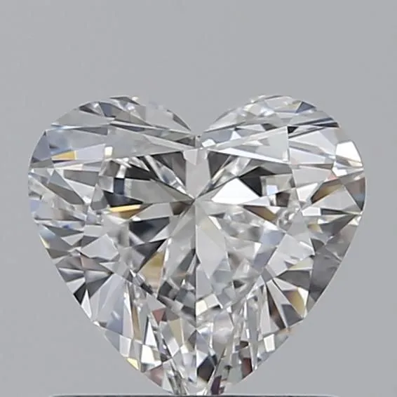 0.71ct HEART E VVS1 Natural diamond