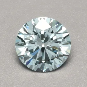 1.05ct ROUND Fancy Vivid Blue VVS2 Coloured Lab diamond