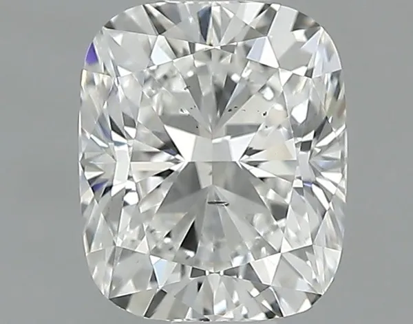 0.91ct CUSHION F SI1 Natural diamond