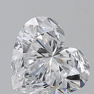 0.91ct HEART D VS2 Natural diamond