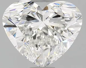 1ct HEART F SI1 Natural diamond