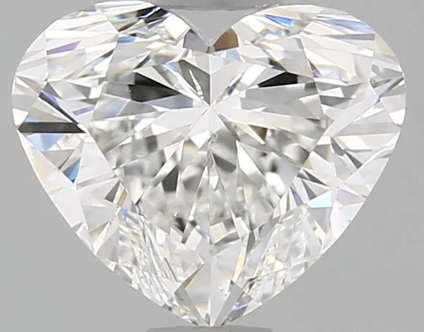 1ct HEART F SI1 Natural diamond