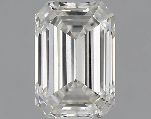 0.73ct EMERALD F VS2 Lab diamond