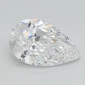 0.77ct PEAR D VVS2 Lab diamond
