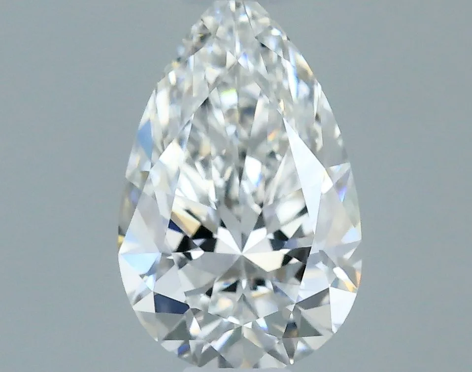 0.42ct PEAR F VVS1 Natural diamond