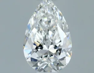 0.42ct PEAR F VVS1 Natural diamond