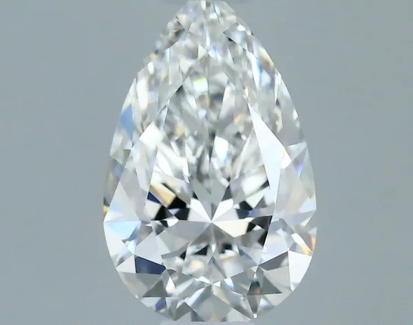 0.42ct PEAR F VVS1 Natural diamond
