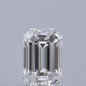 0.51ct EMERALD E VVS2 Natural diamond