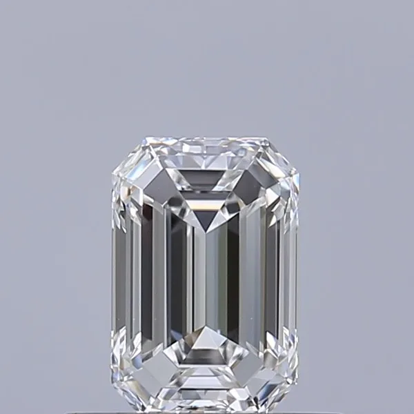 0.51ct EMERALD E VVS2 Natural diamond