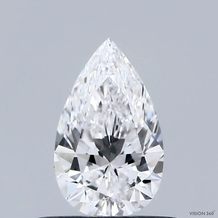0.51ct PEAR E VVS1 Natural diamond