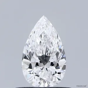 0.51ct PEAR E VVS1 Natural diamond