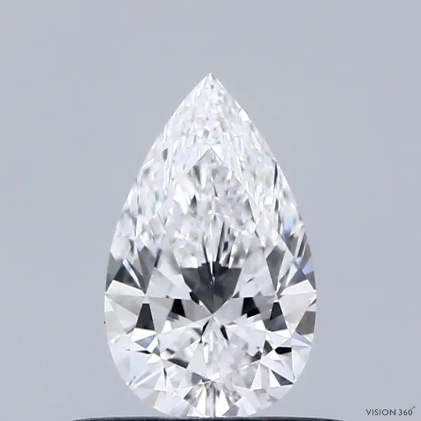 0.51ct PEAR E VVS1 Natural diamond