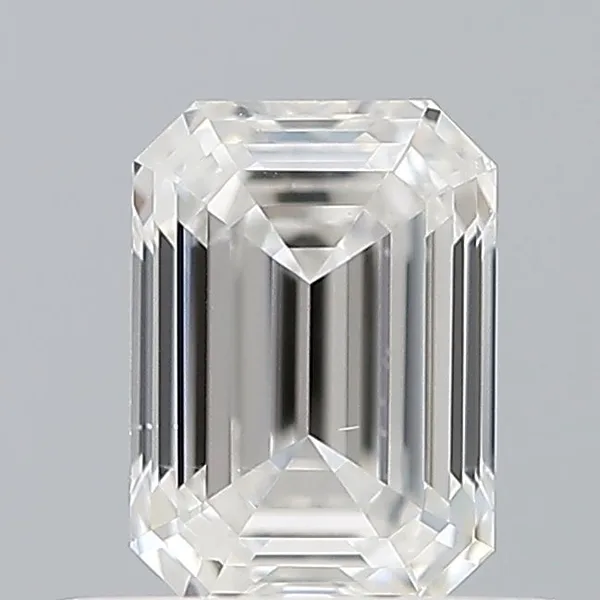 0.5ct EMERALD F SI1 Natural diamond