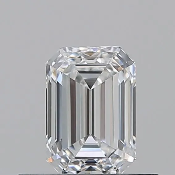 0.50ct EMERALD D VS1 Natural diamond