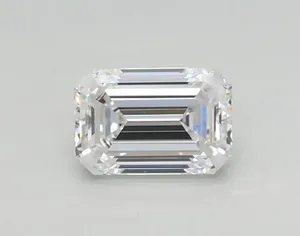0.34ct EMERALD D VVS1 Lab diamond