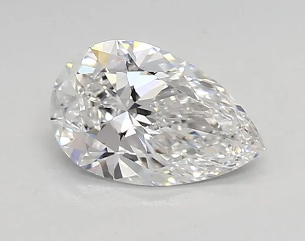 0.84ct PEAR D VVS1 Lab diamond