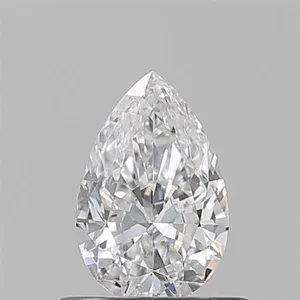 0.55ct PEAR D VS2 Natural diamond