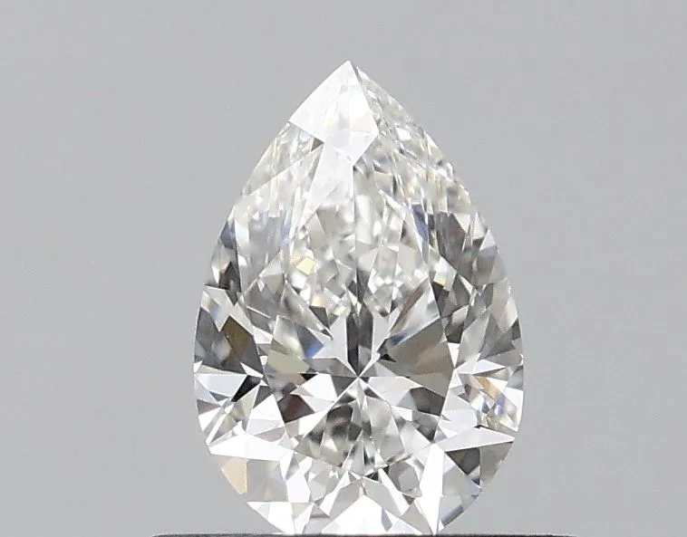 0.47ct PEAR F VVS2 Natural diamond