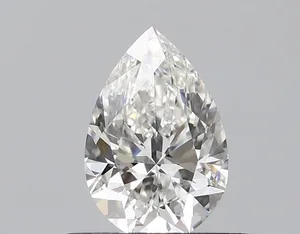 0.47ct PEAR F VVS2 Natural diamond