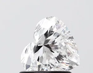 1.08ct HEART E VVS2 Lab diamond