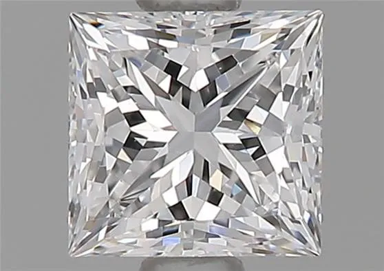 0.78ct PRINCESS D VVS2 Natural diamond