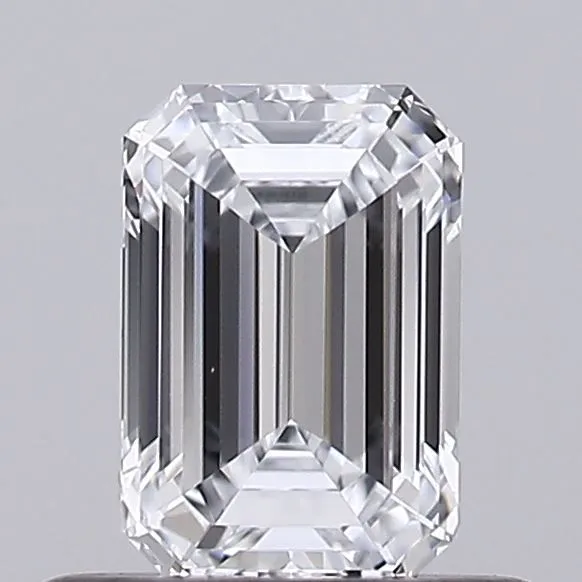 0.53ct EMERALD D VVS2 Lab Grown diamond