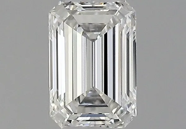 0.57ct EMERALD H VVS2 Natural diamond