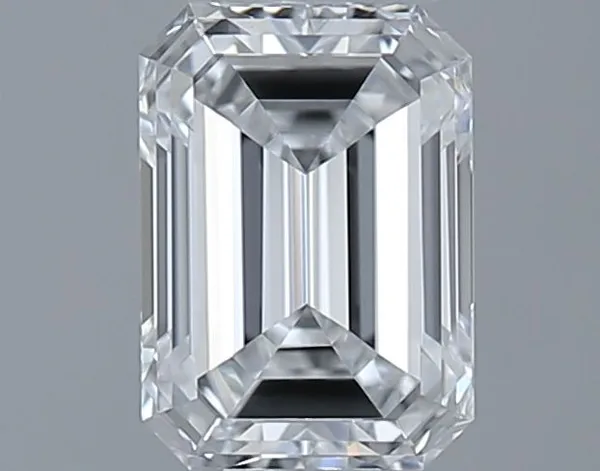 0.41ct EMERALD D IF Natural diamond