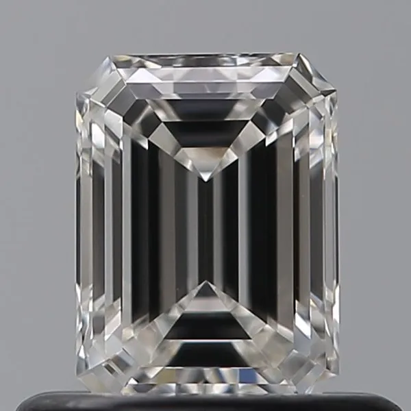 0.52ct EMERALD F VVS1 Natural diamond