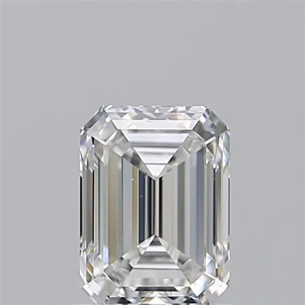 1.01ct EMERALD F VS2 Natural diamond