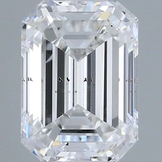 0.3ct EMERALD E SI2 Natural diamond