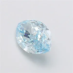2.54ct MARQUISE Fancy Intense Blue VS1 Coloured Lab diamond