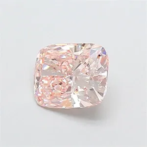 1.06ct CUSHION Fancy Intense Pink VVS2 Coloured Lab diamond