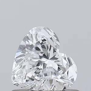 0.51ct HEART D IF Lab diamond