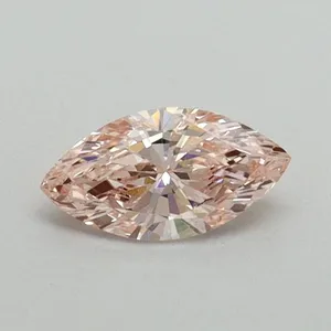 0.34ct MARQUISE Fancy Intense Pink VS2 Coloured Lab diamond