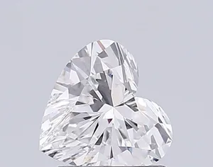 1.08ct HEART D VVS2 Lab diamond