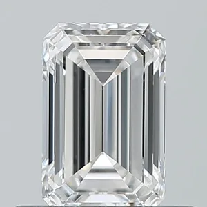 0.6ct EMERALD E VVS2 Natural diamond