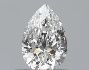 0.4ct PEAR G VVS2 Natural diamond