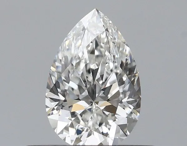 0.4ct PEAR G VVS2 Natural diamond