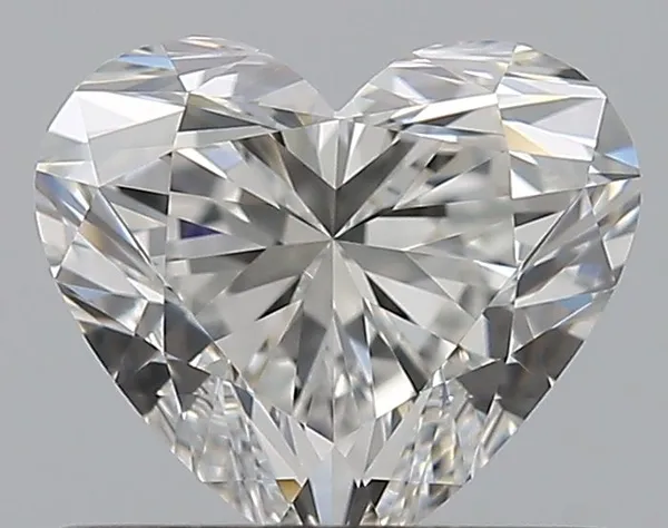 0.76ct HEART F IF Natural diamond