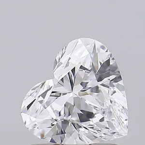 1ct HEART D VVS2 Lab diamond