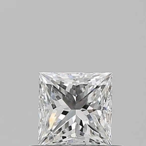 0.53ct PRINCESS F VS2 Natural diamond